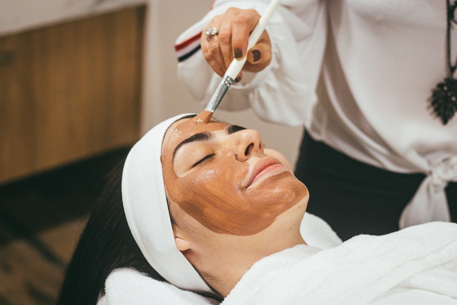 Tratamiento facial — mascarilla